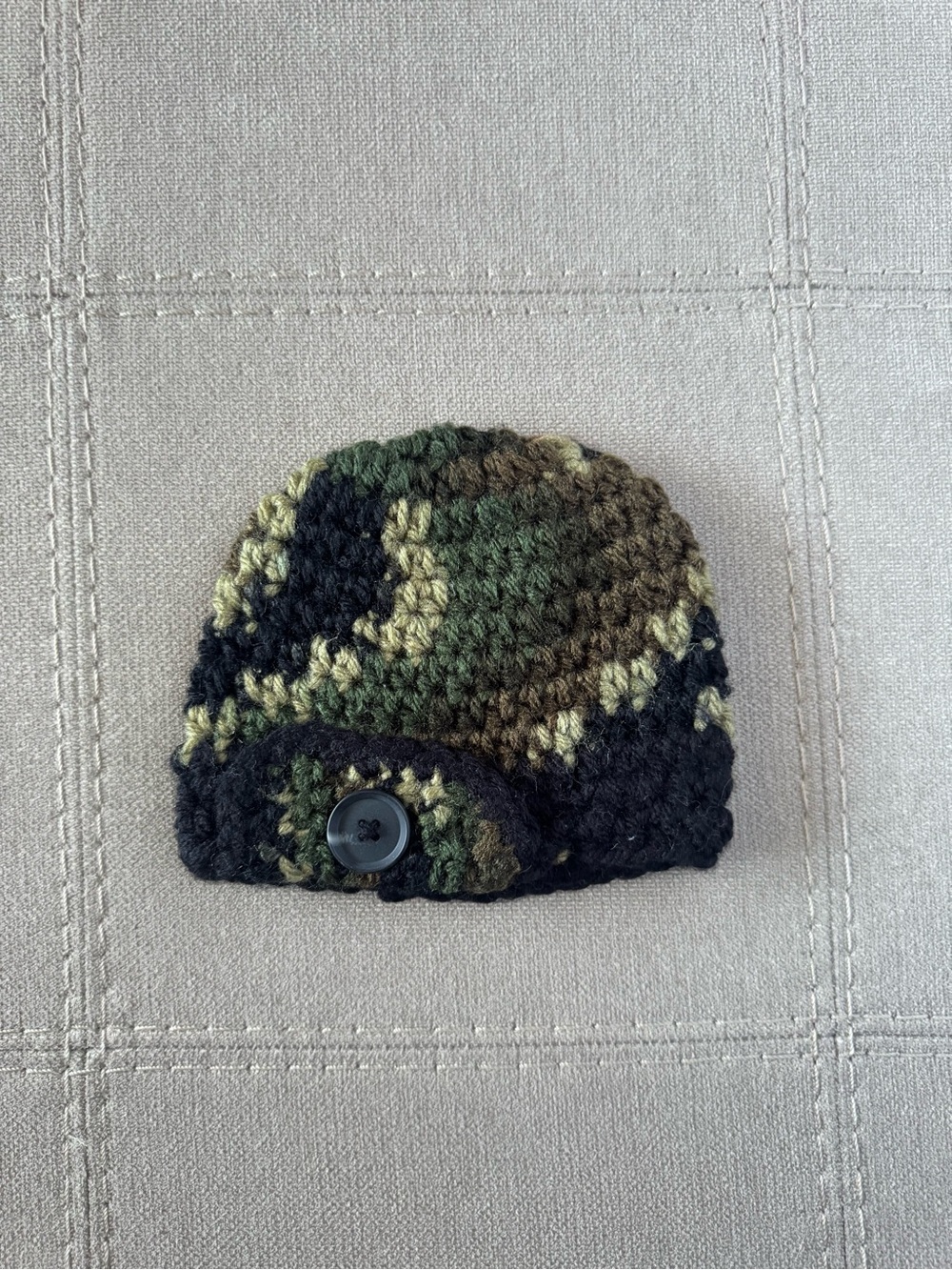 Newborn Camo Hat